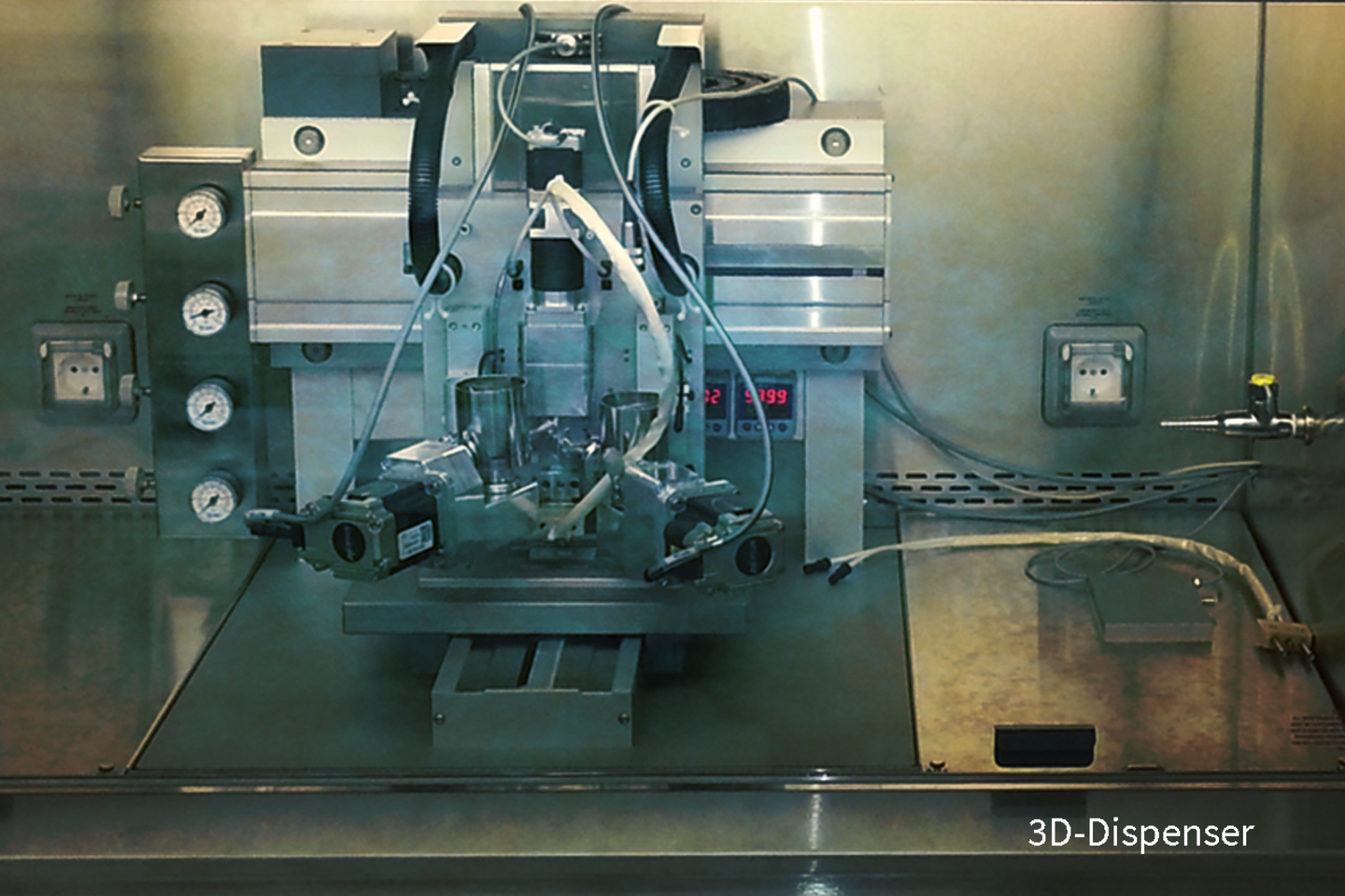 Komplexe Maschine mit vielen Teilen