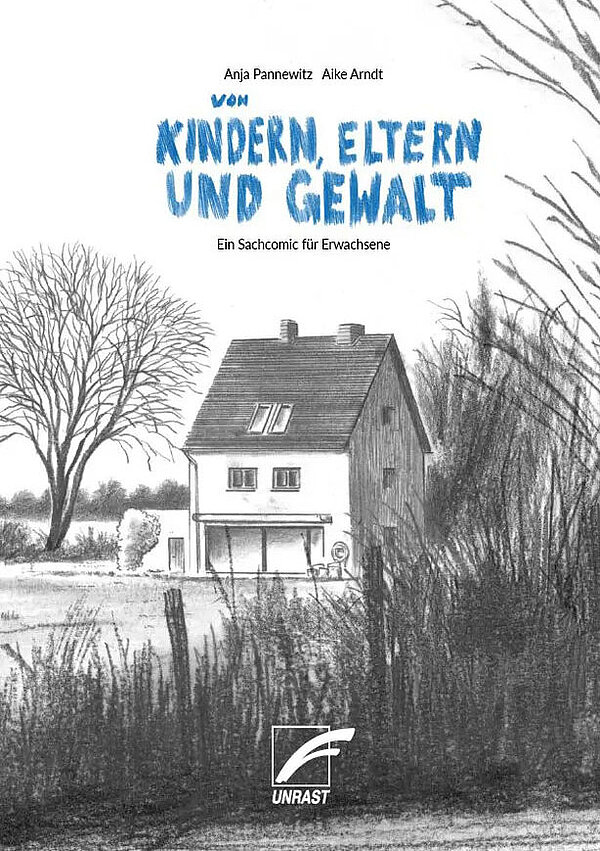 Cover auf dem Buchcover ist ein Haus in schwarz-weiß-Zeichnung zu sehen