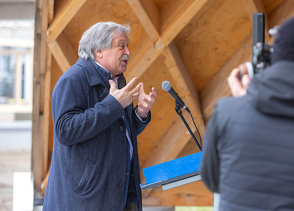 Dr. Mathias Reuschel, Geschäftsführung der MFPA Leipzig GmbH (Foto: Swen Reichhold/HTWK Leipzig)