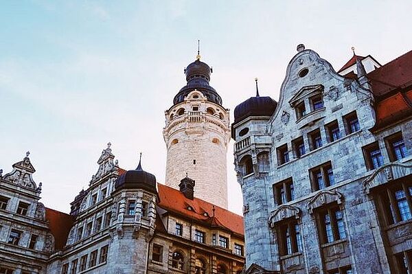 Das Alte Rathaus der Stadt Leipzig.