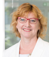 FIT Projektmitglied Margit Banusch Lächelnde Margit Banusch im Portrait