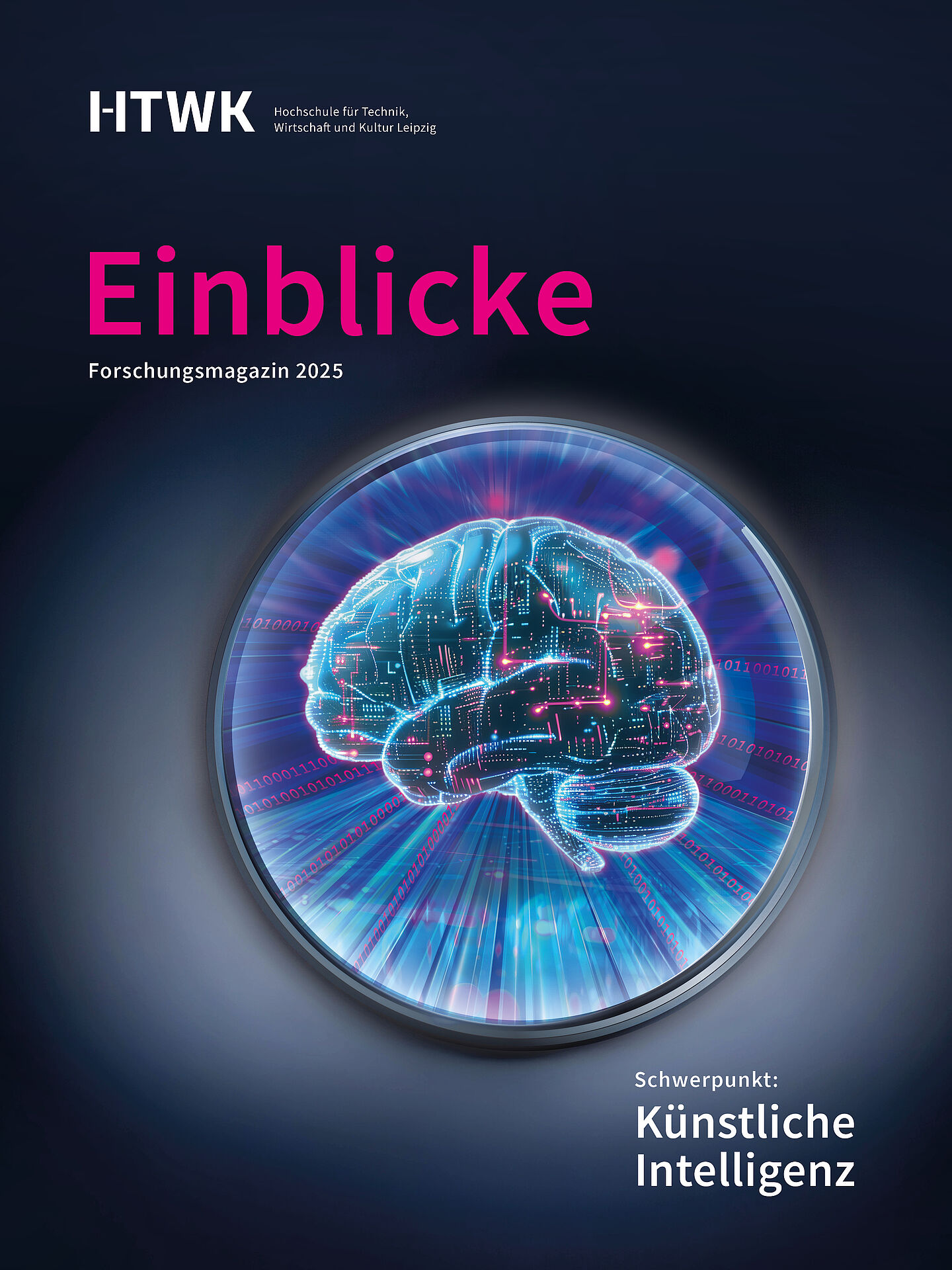 Ein Klick auf das Bild öffnet das E-Paper der Einblicke 2025