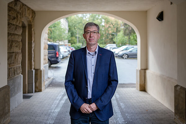 Prof. Peter M. Wald. (Foto: Robert Weinhold/HTWK Leipzig)