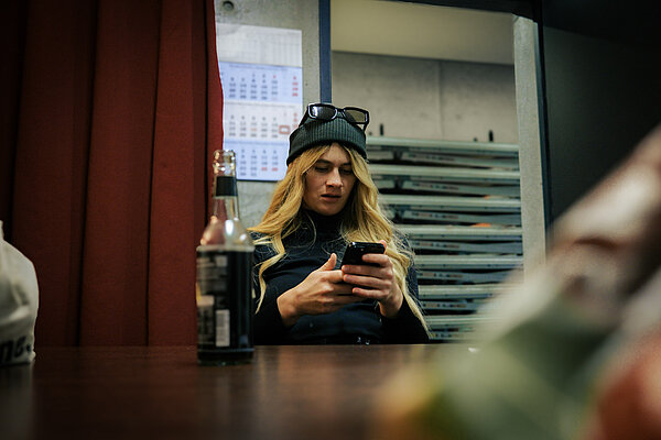 Masterstudentin Denise Fester