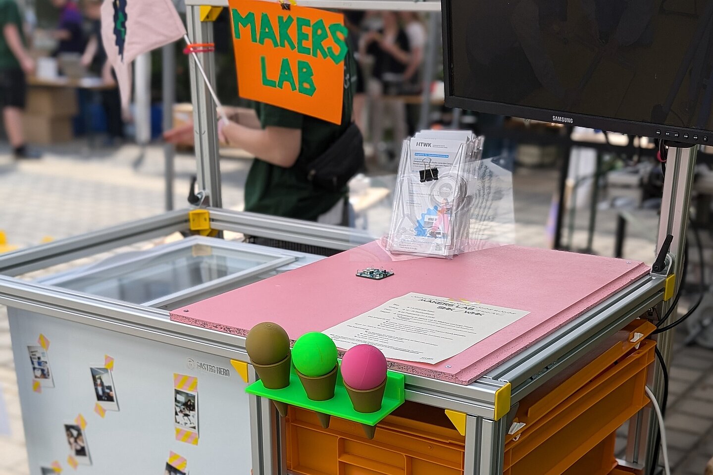 mobiler Eiswagen vom Makers Lab Zur Seite Makers Lab