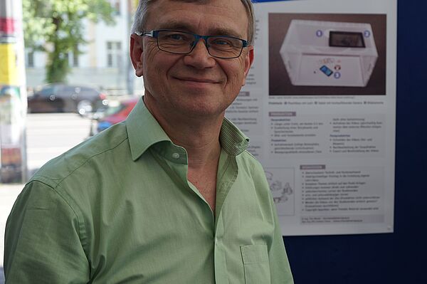 Hat sich bei "Lunch & Learn" über die verschiedenen Möglichkeiten informiert: Prof. Dr.-Ing. Ulrich Möller