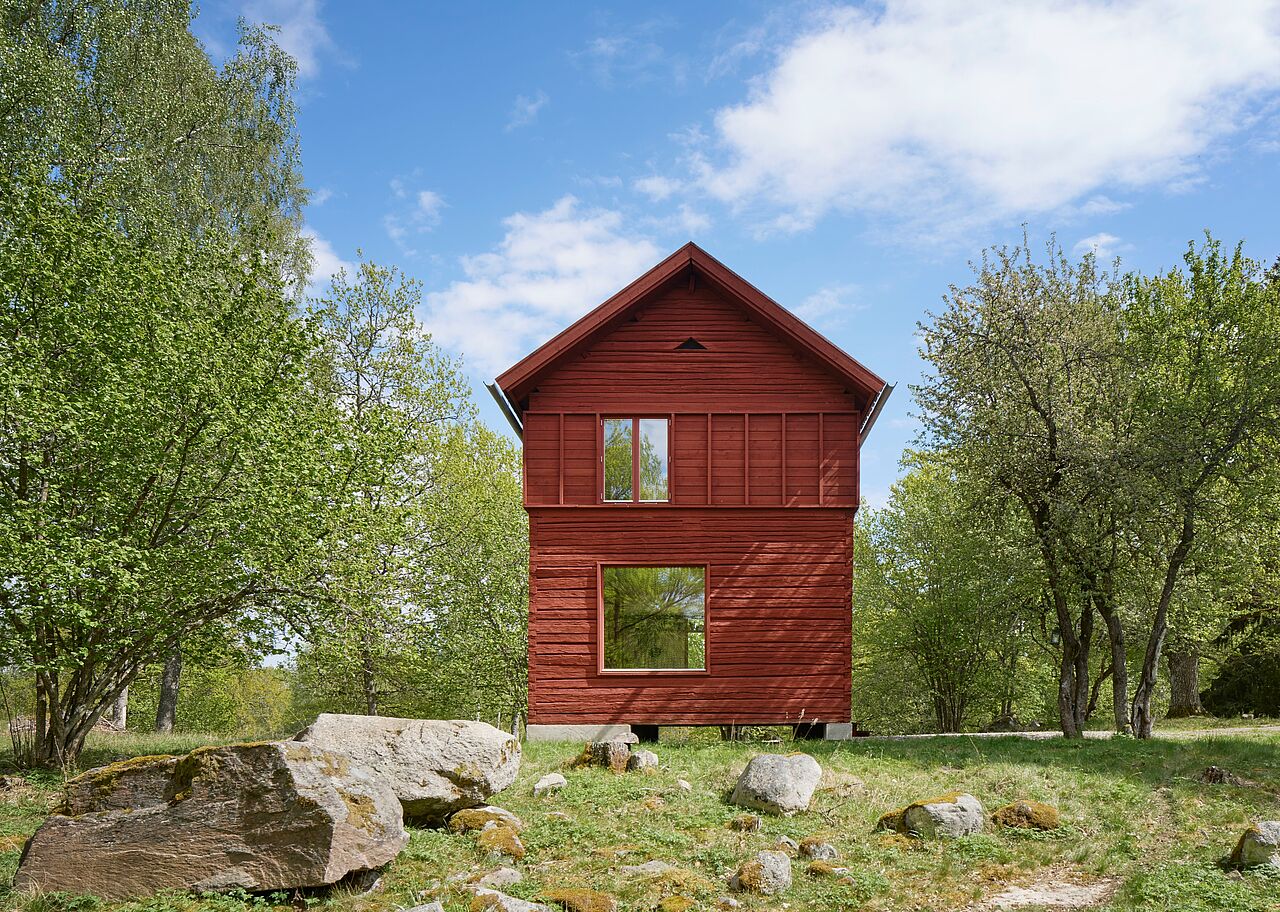 Härbret Summerhouse, Nannberga. (Architekt: General Architecture, Foto: Ake E:son Lindman)