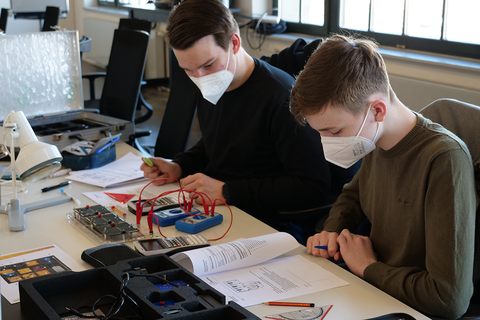 Schülerwettbewerb ExperiWatt 2022 © Anika Schreyer HTWK Leipzig