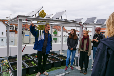Ferienhochschule 2022 Agro-PV Fakultät ING © Anika Schreyer, HTWK Leipzig