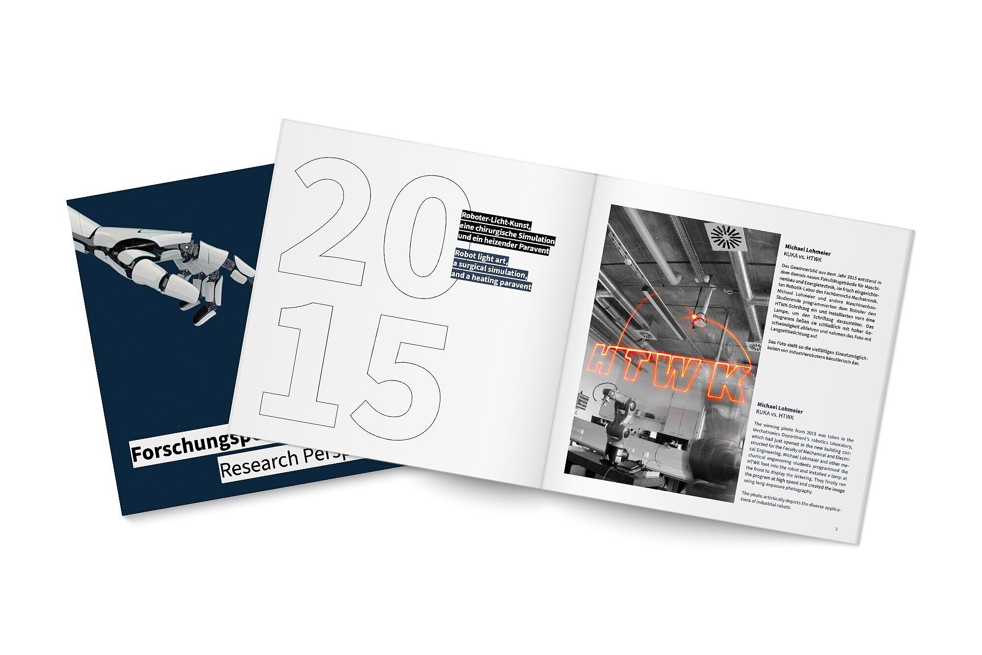 das geöffnete Fotobuch als Mockup