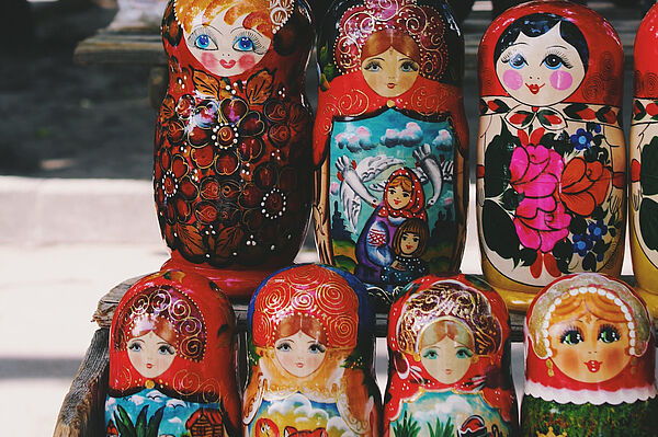 Russische Holzpuppen