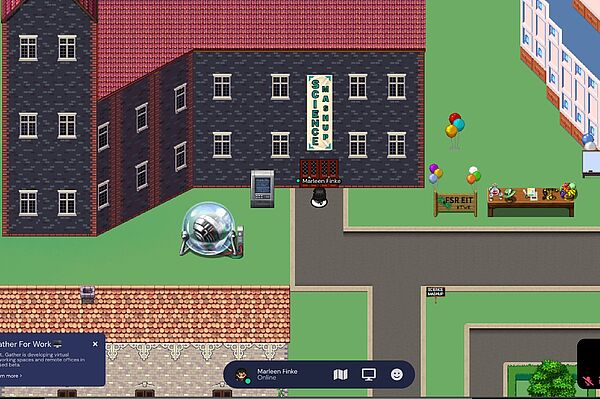 Haus in 2D Retro-Computerspiel Optik