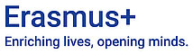 ERASMUS+ Logo von ERASMUS+ mit EU Flagge