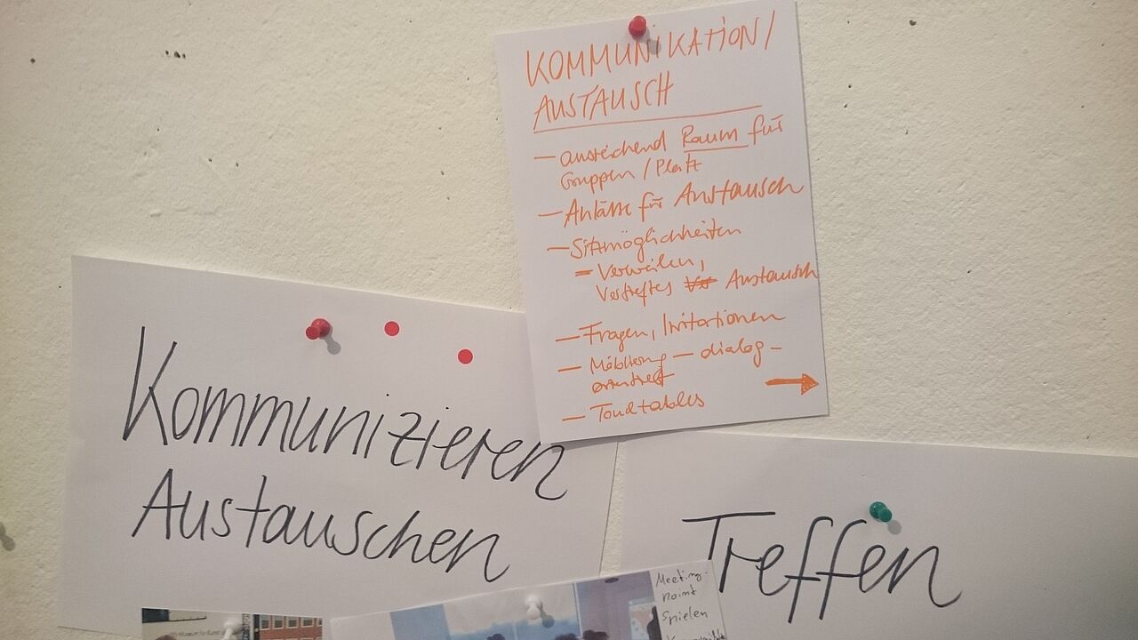 Kommunikation hat Priorität: Vielfältige Methoden werden dafür bereits im Studium ausprobiert. (Foto: HTWK Leipzig)