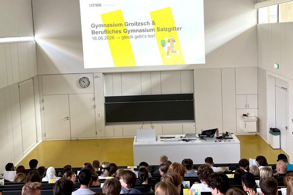 Schulveranstaltung im Hörsaal