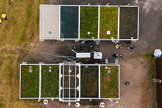 MaNuGrün The various types of green roofs, viewed from above