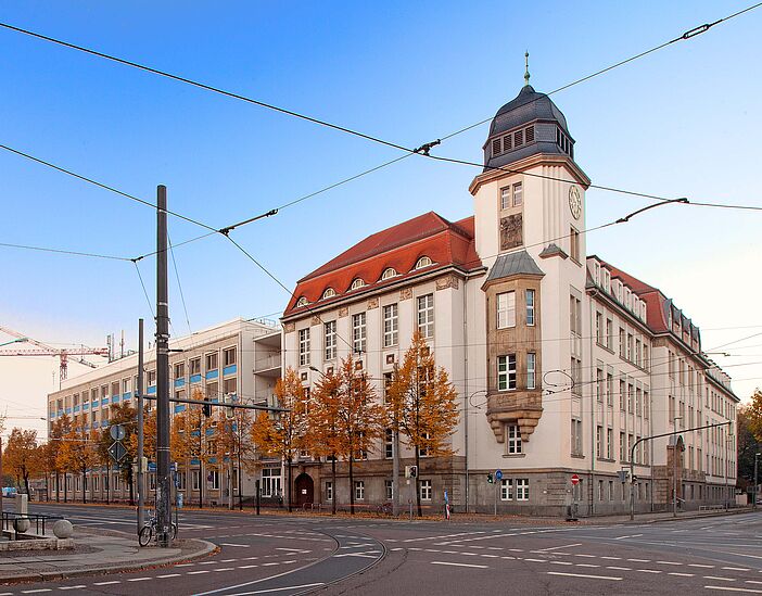 Geutebrück building Geutebrück building of the HTWK Leipzig