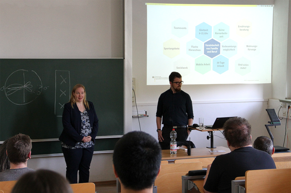Vortrag der Bundesanstalt für Digitalfunk an der Fakultät Ingenieurwissenschaften der HTWK Leipzig im Mai 2023 © WOT HTWK Leipzig