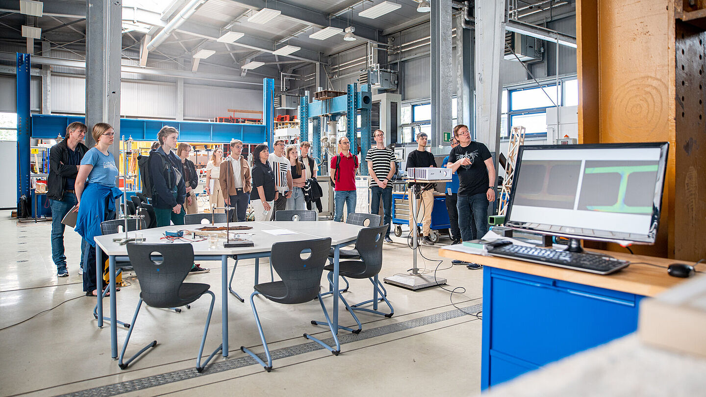 Hochschulinformationstag - Laborführung