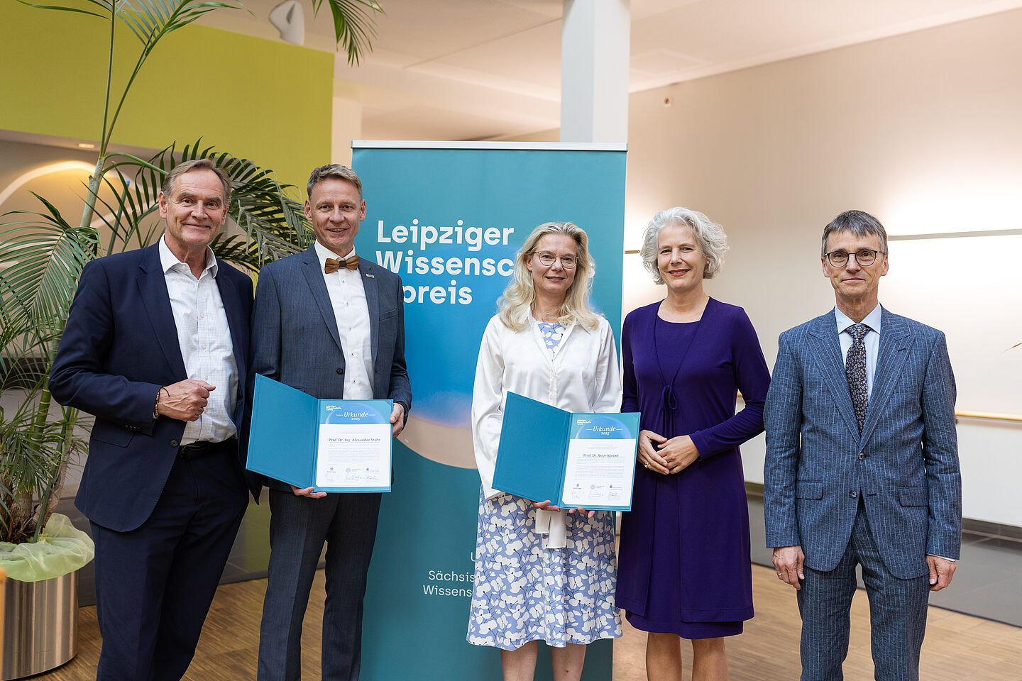 Leipziger_Wissenschaftspreis_2025_Gruppenbild Leipzig, Wissenschaftspreis, Gruppenbild