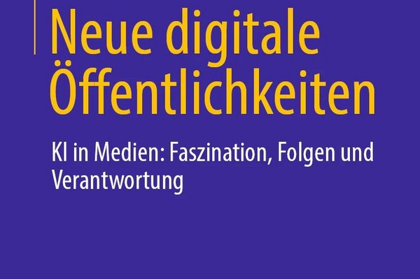 Cover des Tagungsbands „Neue digitale Öffentlichkeiten“, Wiesbaden 2026