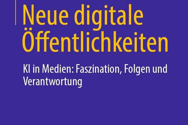 Cover des Tagungsbands „Neue digitale Öffentlichkeiten“, Wiesbaden 2026