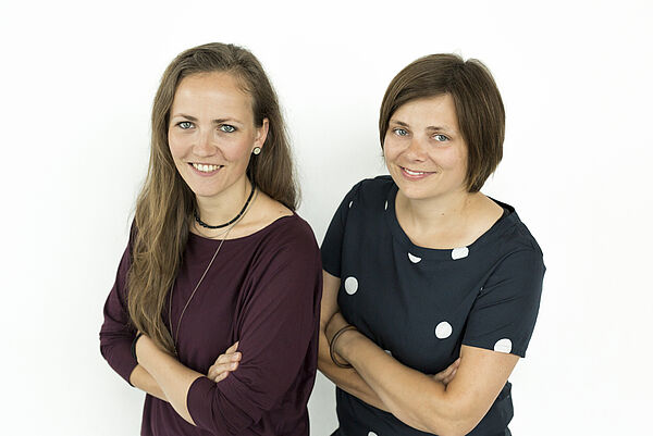 Christin Flux (li.) und Claudia Bothe (Foto: Lara Müller)