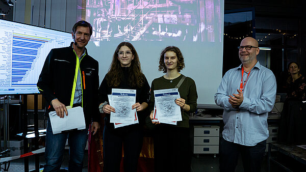 Drittplatzierten mit Urkunde