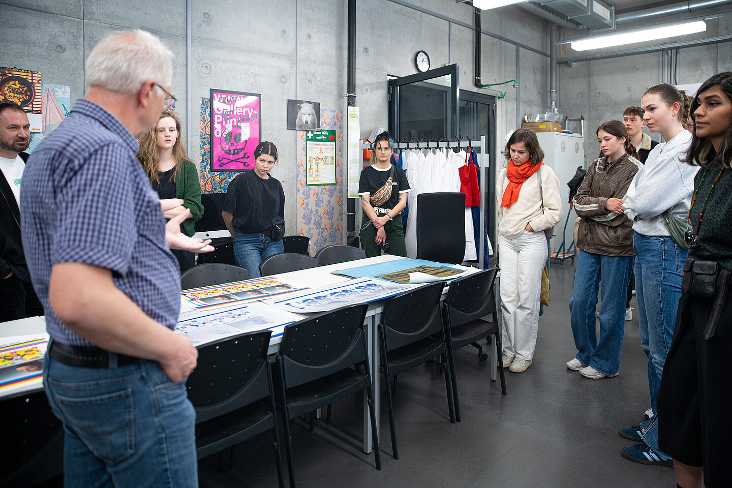 Campusführung - Drucksaal Zur Seite Campusrundgang