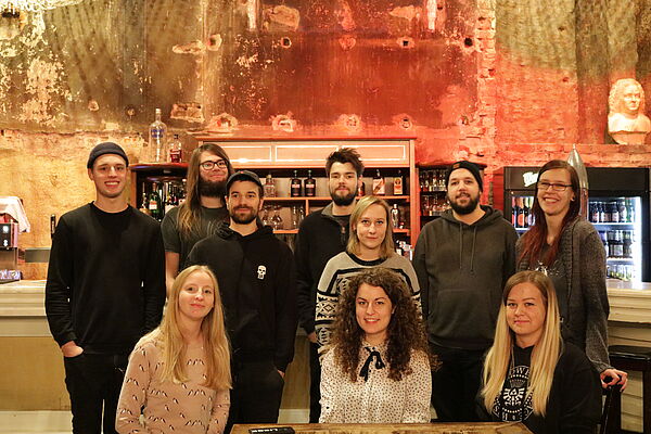 Das Team der Late Night Lounge