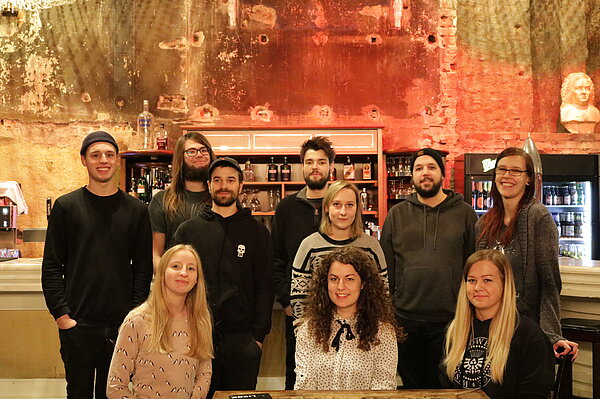 Das Team der Late Night Lounge