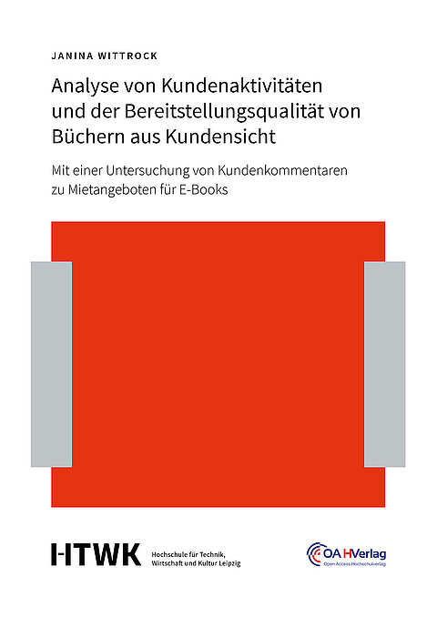 Buchcover Analyse von Kundenaktivitäten