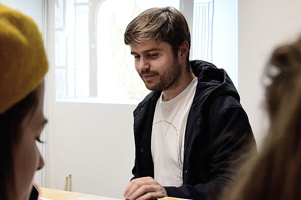 Etienne Duval. (Foto: Anna Marks/HTWK Leipzig) Etienne Duval. (Foto: Anna Marks/HTWK Leipzig)