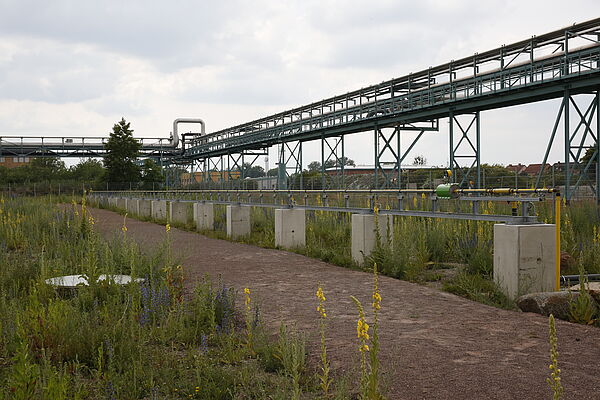 Gasleitungen im Wasserstoffdorf (Bild: HTWK Leipzig)