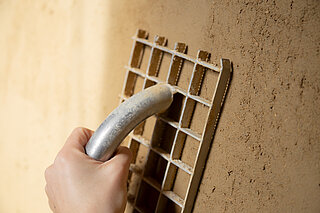 LPP Close-up of wall plaster