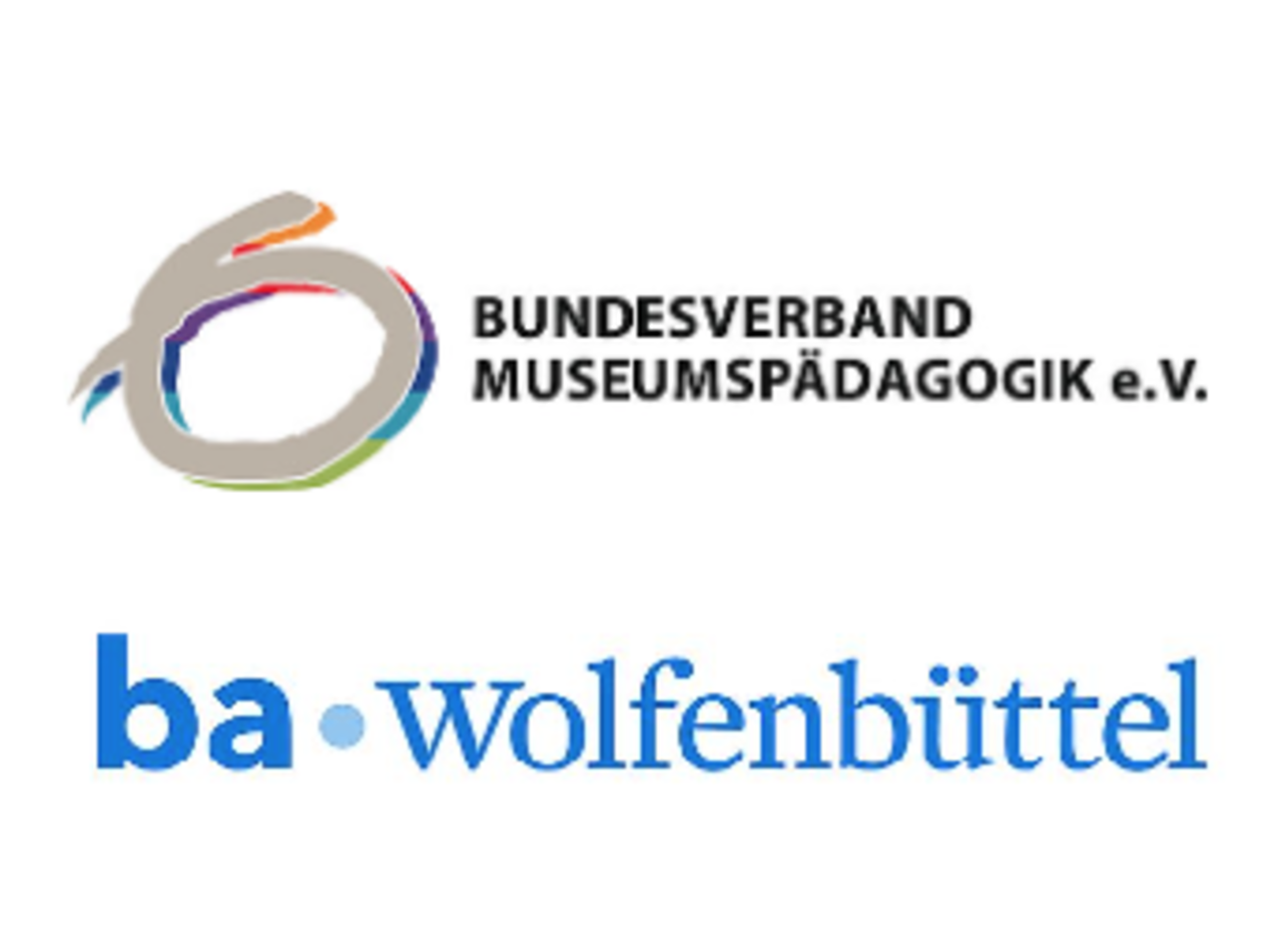Kooperationspartner_innen Darstellung der Logos des Bundesverbands Museumspädagogik e.V. und der Bundesakademie für Kulturelle Bildung Wolfenbüttel.