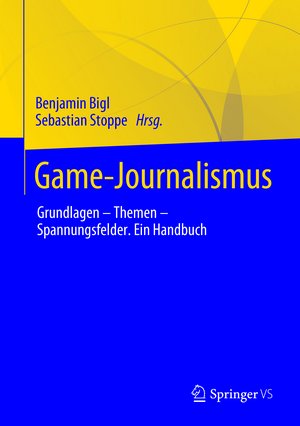 Cover Cover des Handbuchs "Game-Journalismus