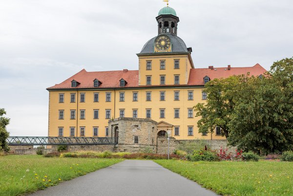 Zeitzer Schloss Außenansicht eines Schlosses