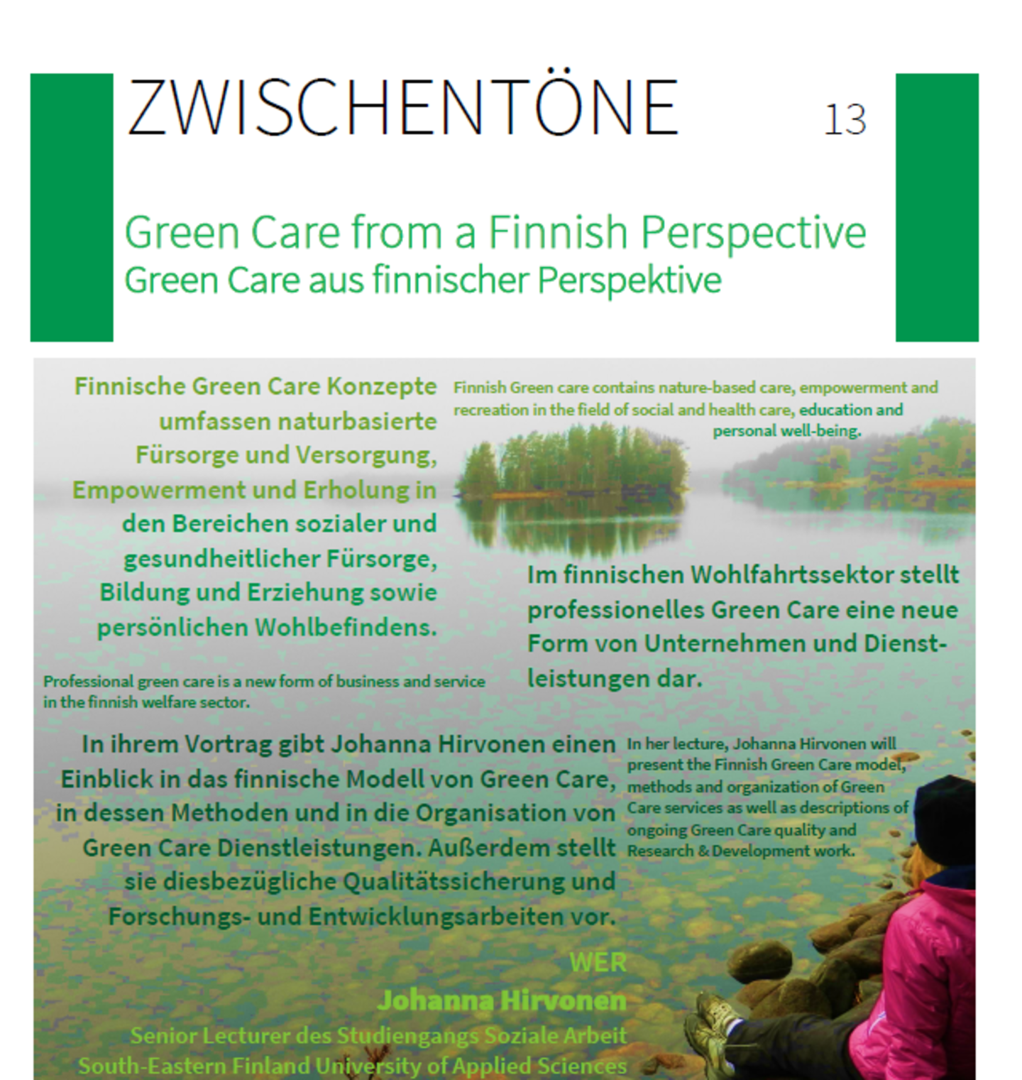 Poster der Vortragsreihe