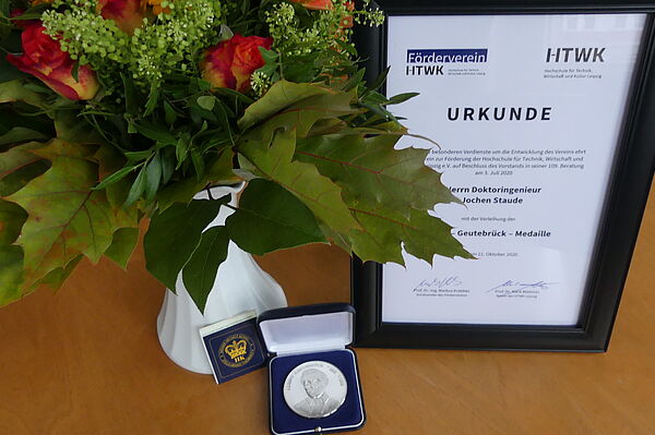 Ehrung an Dr. Staude