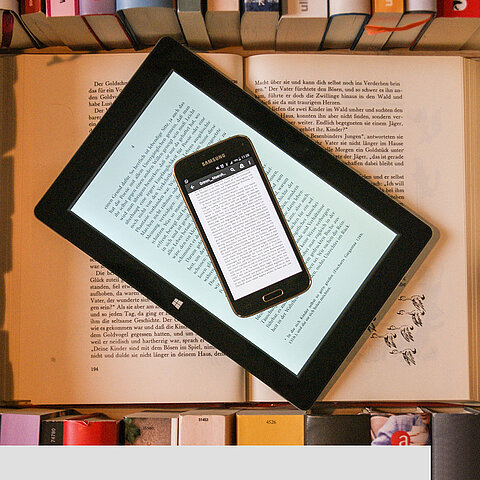 Symbolbild Buch- und Medienwirtschaft Bachelor