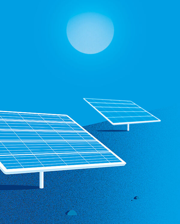 Die Solarindustrie erlebt einen zweiten Aufschwung (Grafik: Aileen Burkhardt) Die Solarindustrie erlebt einen zweiten Aufschwung (Grafik: Aileen Burkhardt)