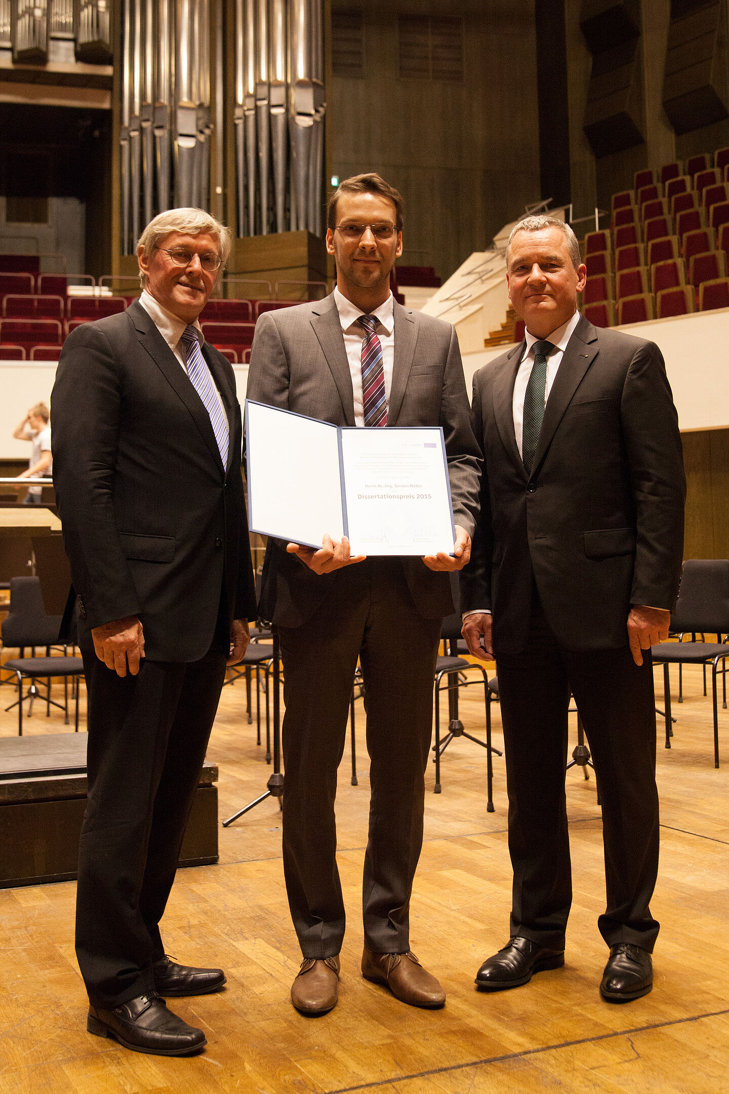 Preisverleihung des Dissertationspreises 2015