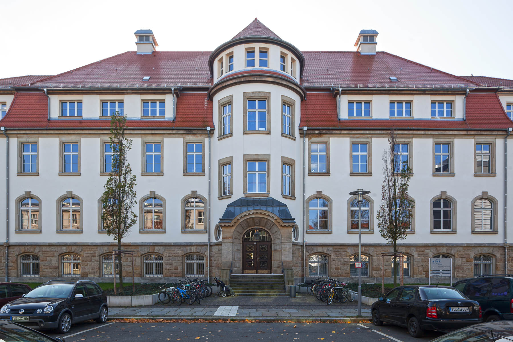 HTWK Gutenberg-Bau Gutenberg-Bau Außenansicht