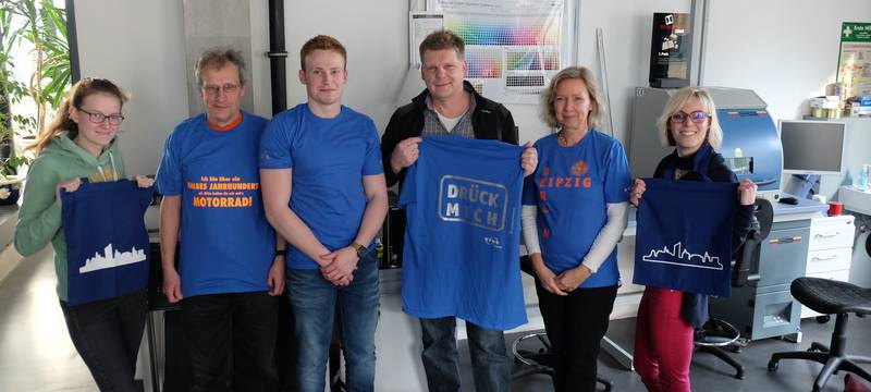 Bild der Teilnehmer/in beim Schnuppertag Drucktechnik 2017