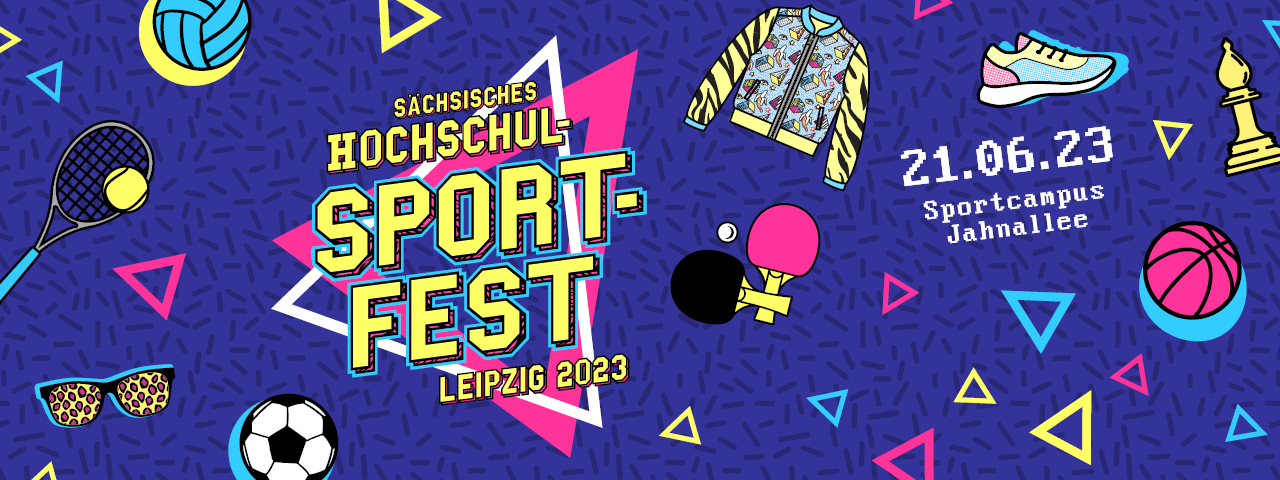 Banner für das Sächsische Hochschulsportfest