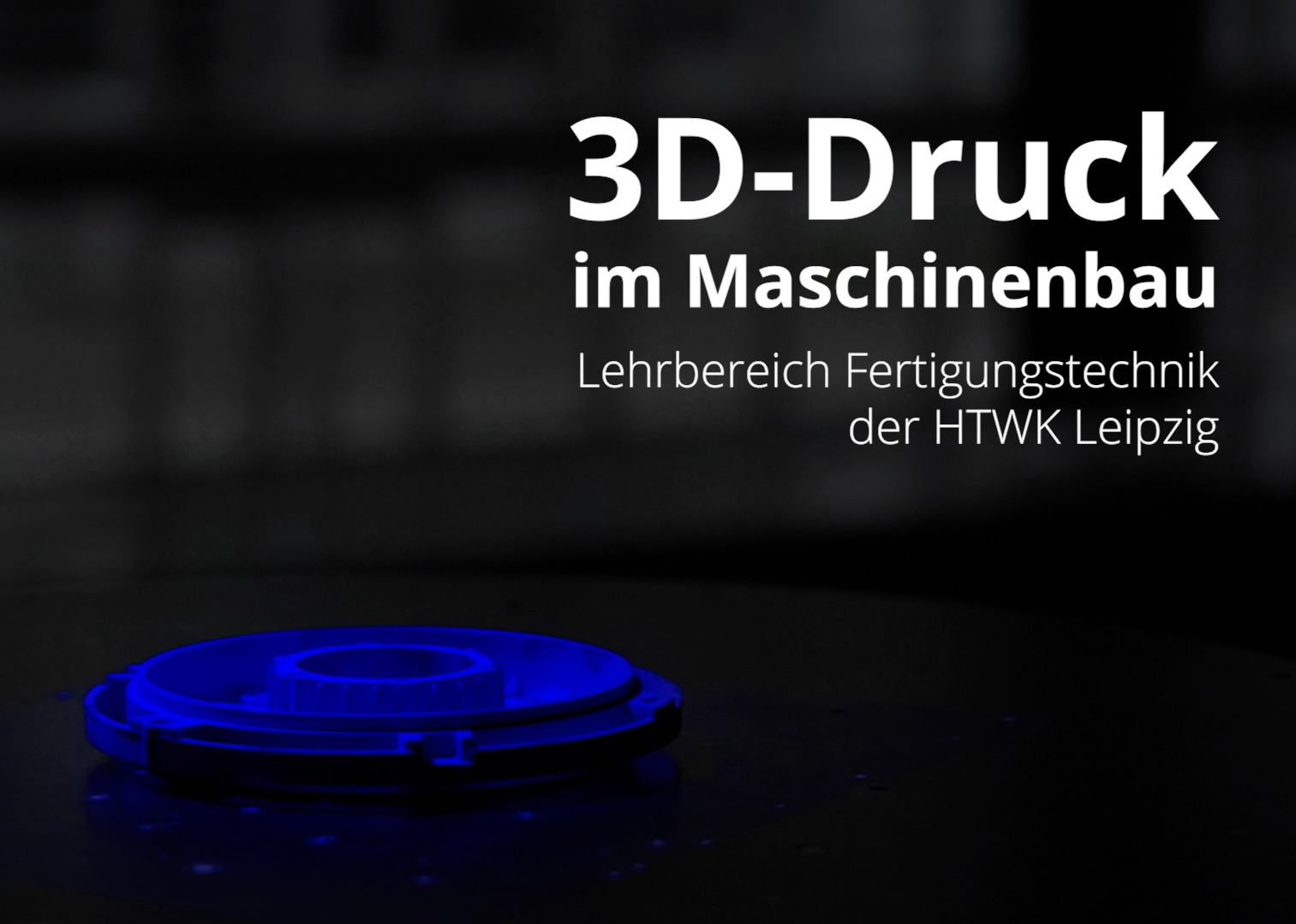 Zum Video 3D-Druck im Maschinenbau auf YouTube