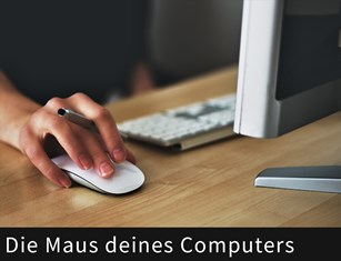 Die Maus eines Computers