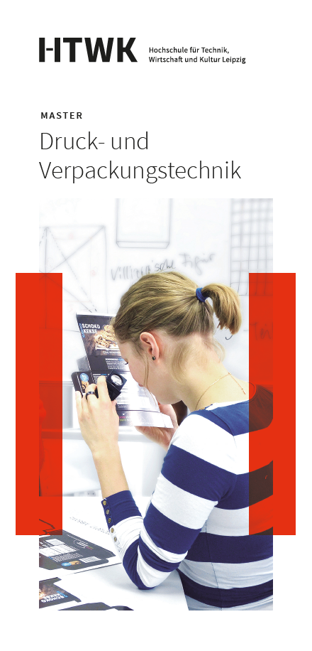 Vorschaubild Studiengangsflyer Druck- und Verpackungstechnik Master