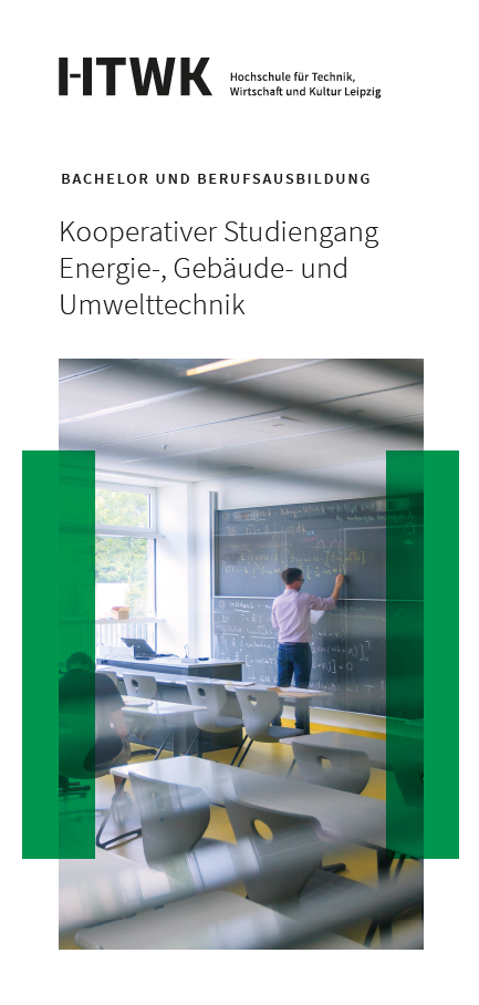 Vorschaubild Flyer des Kooperativen Studiengangs Energie-, Gebäude- und Umwelttechnik - Bachelor